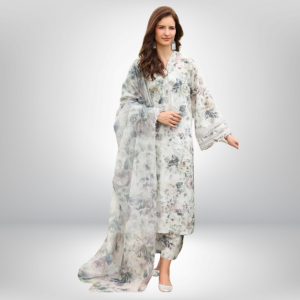 IZNIK 3PC St-09 Digital Print Khaddar 3 Piece Unstitched
