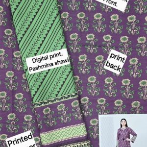 Shaheen Styles 100% Premium Winter Dhanak Collection Digital Print Shirt Digital Print Trouser Digital Print Dhanak Dupatta