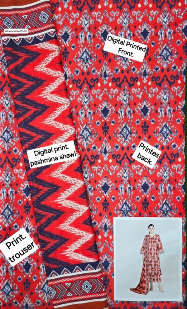 Shaheen Styles 100% Premium Winter Dhanak Collection