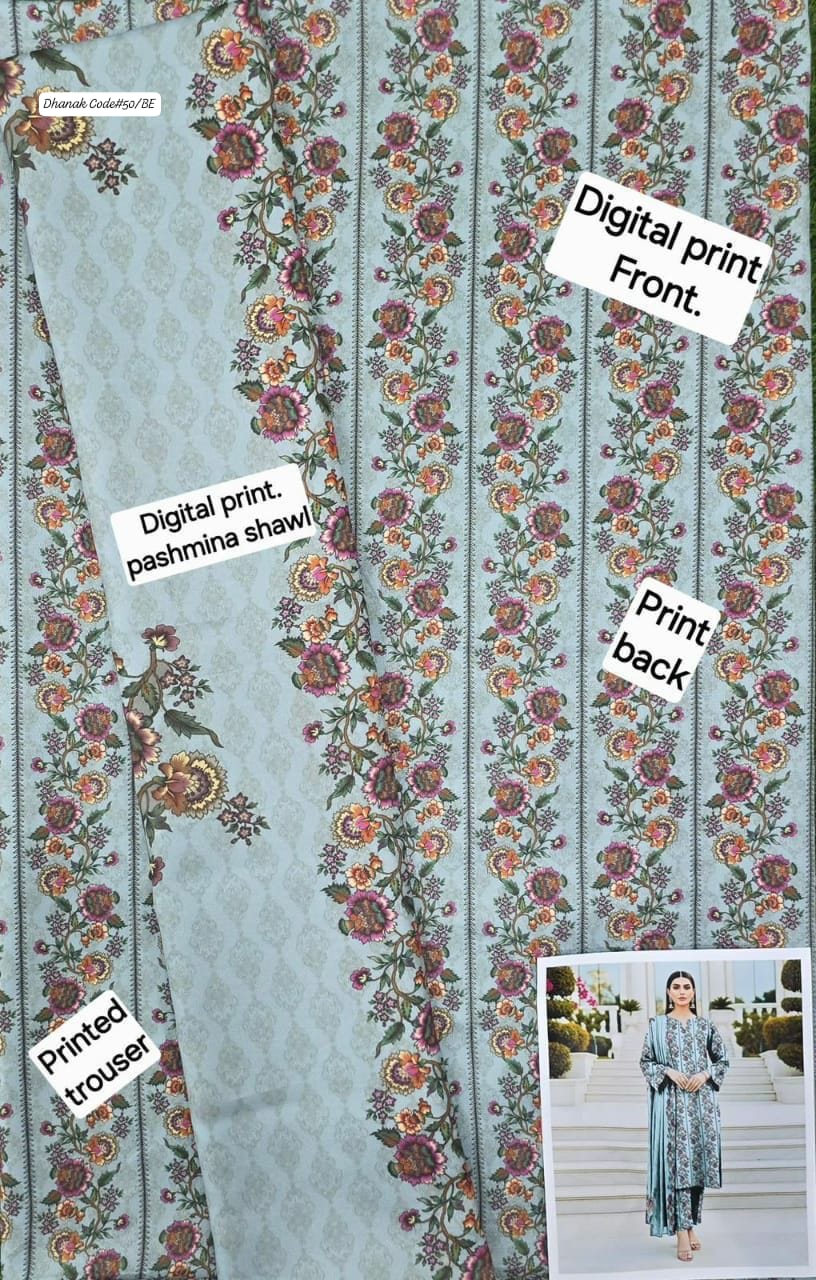 Shaheen Styles 100% Premium Winter Dhanak Collection