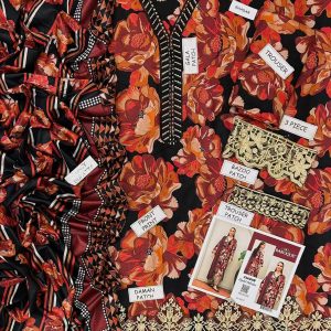 St-05 Digital Print Khaddar 3 Piece Unstitched - Image 3