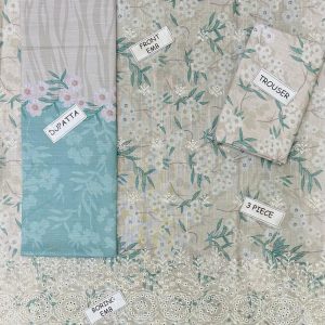 Unstitched Embroided Khaddar